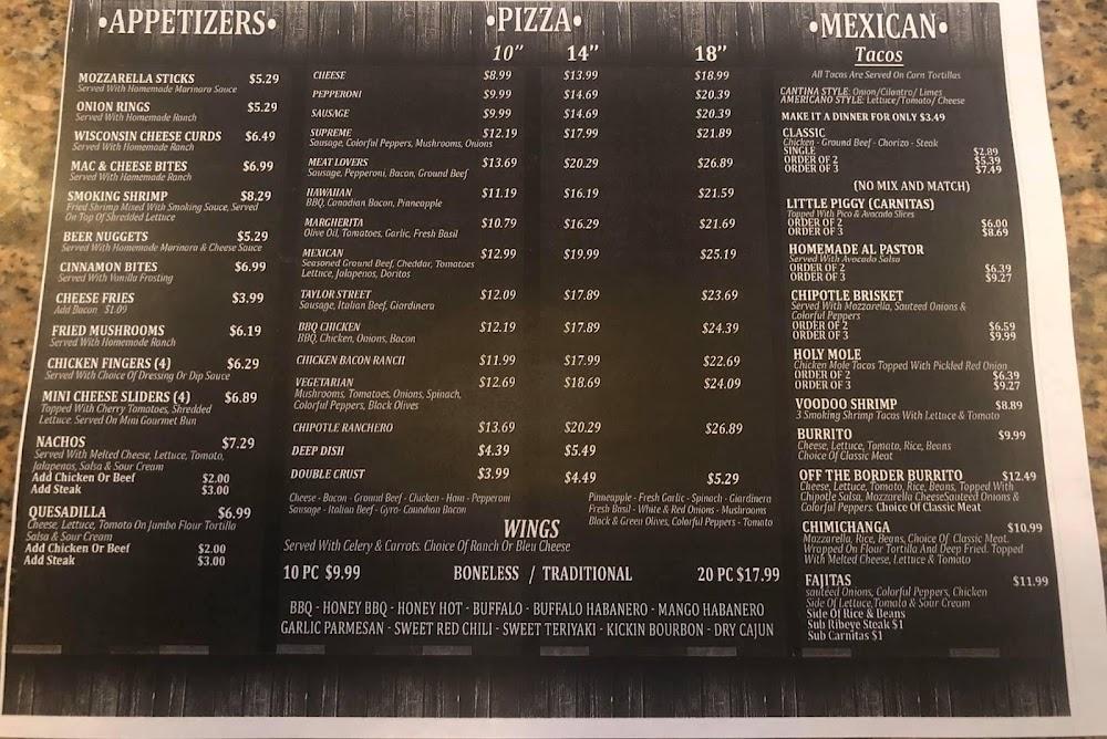 Smoking Grill & Pizzeria Menu image 3