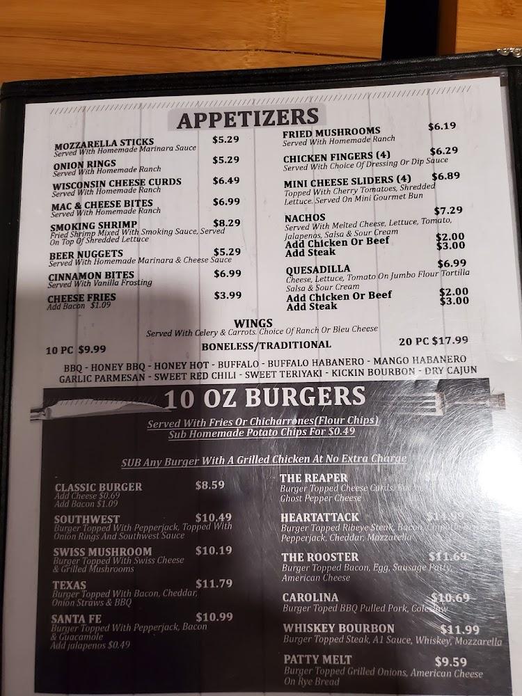 Smoking Grill & Pizzeria Menu image 4